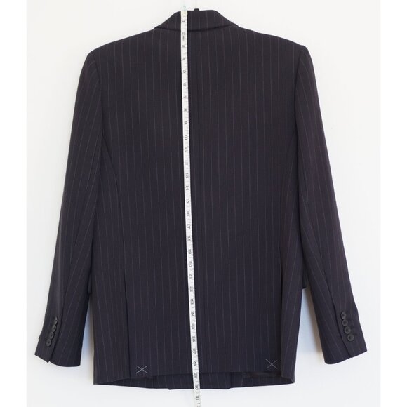 NWT ARITZIA Babaton Millions Blazer "VNTG BLK/ CL GR PNSTP" Size XS - Picture 3 of 7